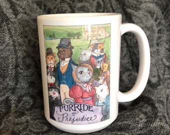 Taza Purride y Prejuicio (15 oz)