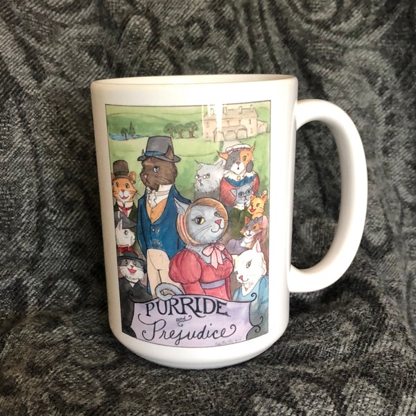 Purride and Prejudice mug (15 oz)
