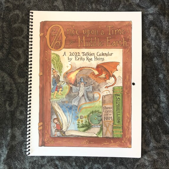 Tolkien Calendar 2022 Pre-Order Ships By 12/3 2022 Tolkien Calendar: Once Upon A | Etsy Canada
