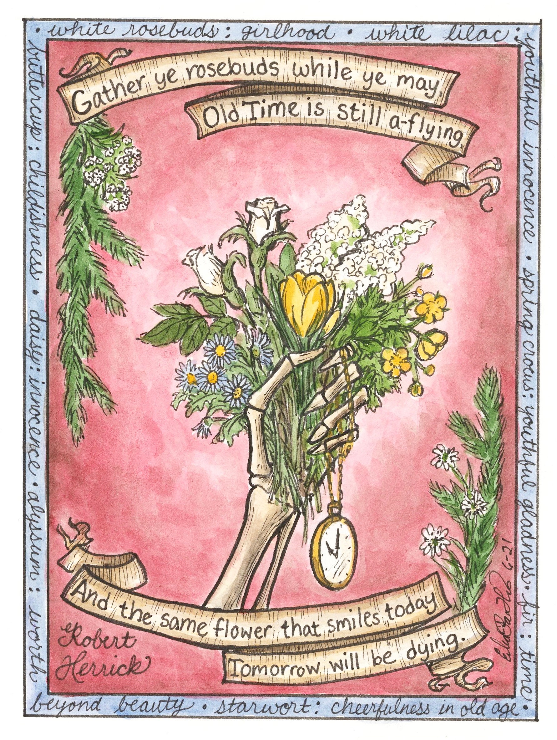 Rosebud Ink - Etsy