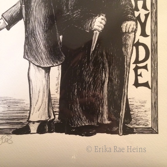 Gothic Novels: Dr Jekyll and Mr Hyde - Etsy 日本