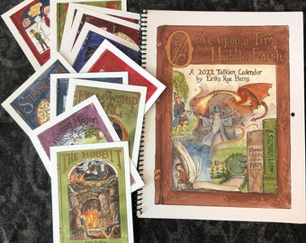 Middle Earth Calendar Etsy Middle Earth Calendar Etsy