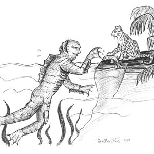 Monsters with Cats: A Fish for You