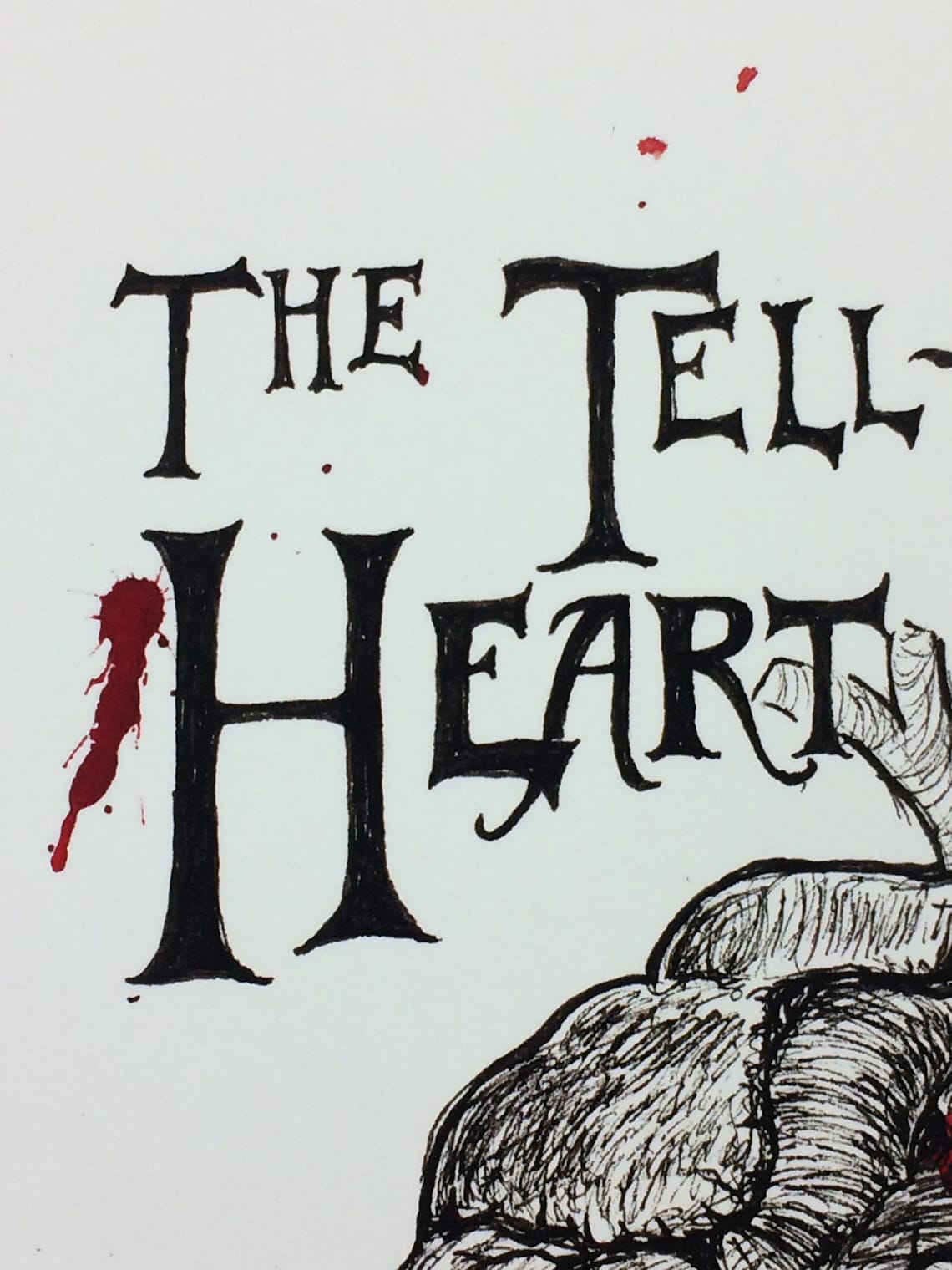 Edgar Allan Poe the Telltale Heart Print or Card Etsy