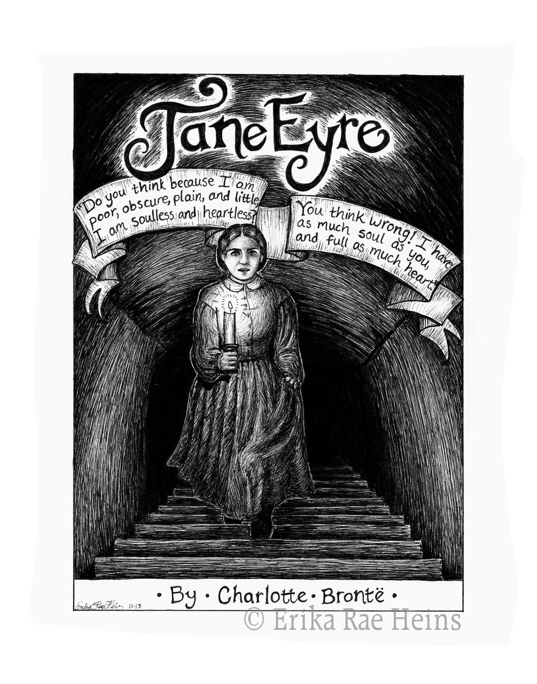 Jane Eyre Print - Etsy
