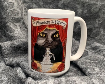 Phantom of the Opurra mug (15 oz)