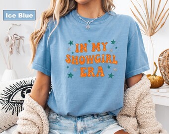 Comfort Colors® In My Showgirl Era Shirt Vintage Showgirl Shirt The Life Of A Sweatshirt 2025 New Album Shirt Showgirl Gift T-shirt
