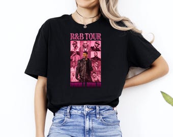 Chris Brown T-Shirt, R&B Tour 2026 Shirt,   Brown Tour Tee,  Shirt,  Brown Era 2026 Shirt, RB Concert Tee