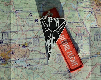 Llavero F-14 Tomcat: regalo de maqueta de avión de combate