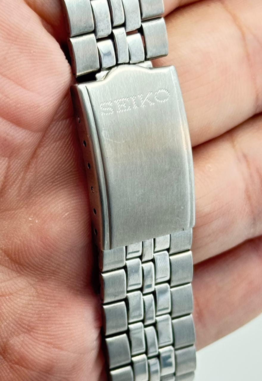 Seiko 5 7S26-3040 Vintage Automatic Men's Watch Day Date Japanese