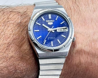 Vintage Seiko 5 - 7S26-01N0 Automatic Men's Wristwatch Japanese