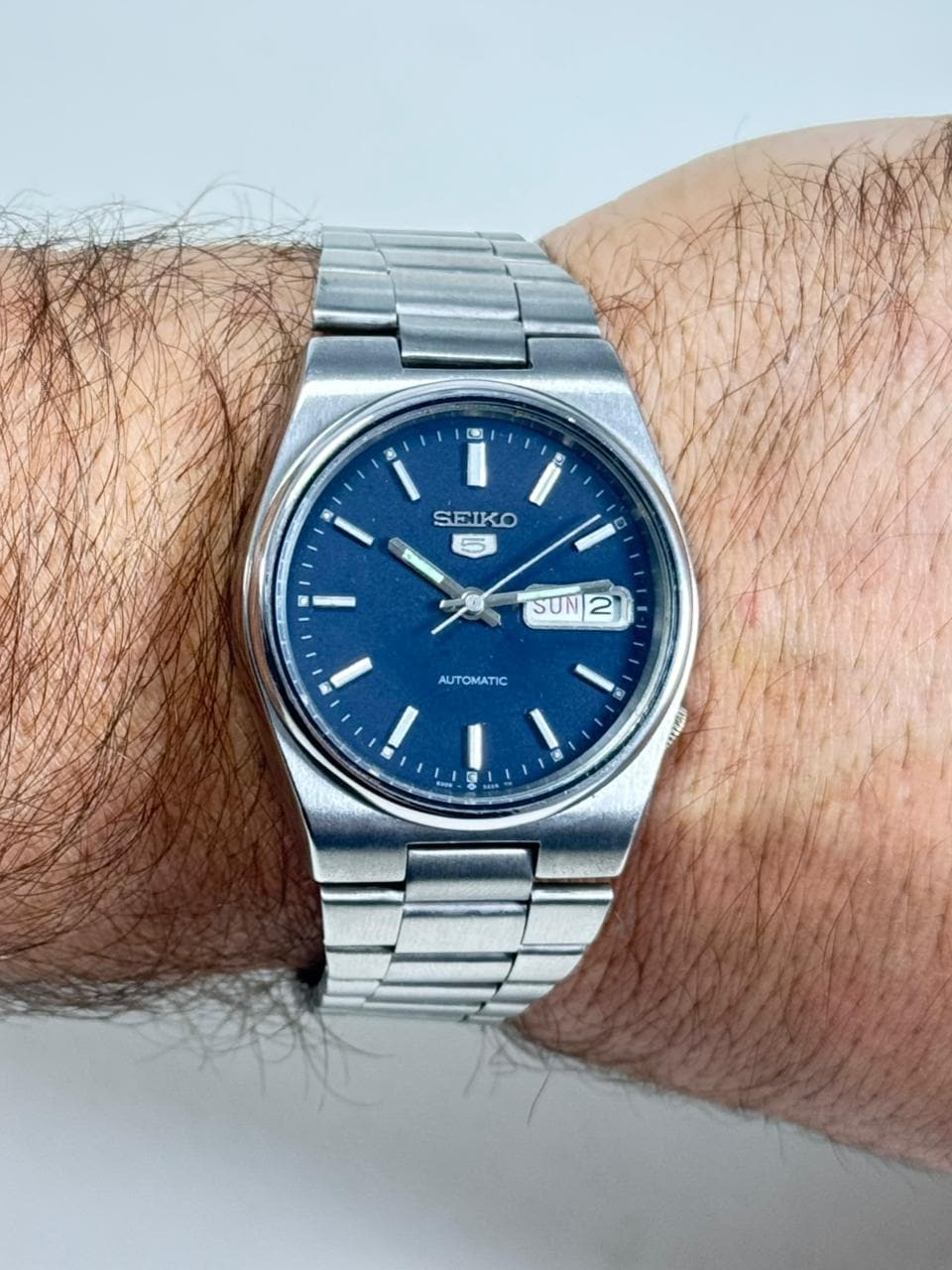 Seiko 5 6309-9000 Automatic Men's Watch Blue Dial Japan Made - Etsy