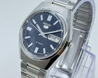 Custom Seiko 5 - Automatic Japanese Movement Day Date Classic Vintage Style