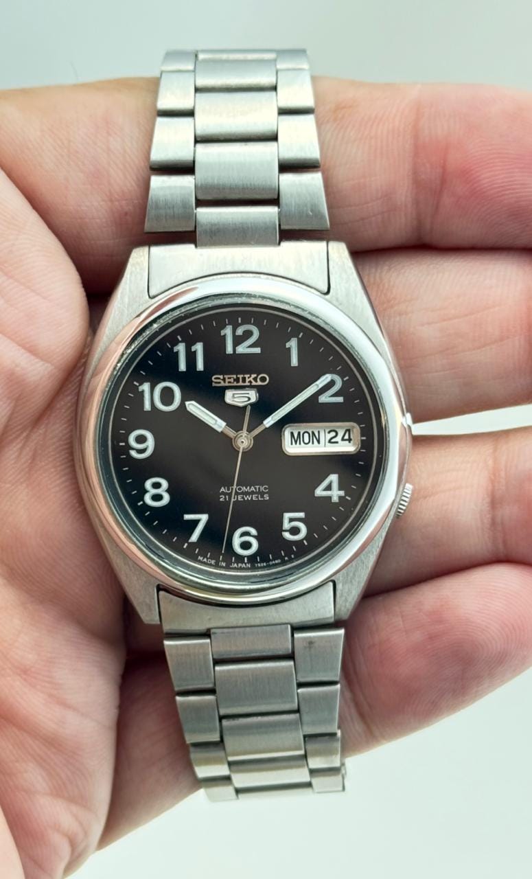 Seiko 5 - 7S26-0550 Automatic Men's Watch Day Date Japan Made - Etsy