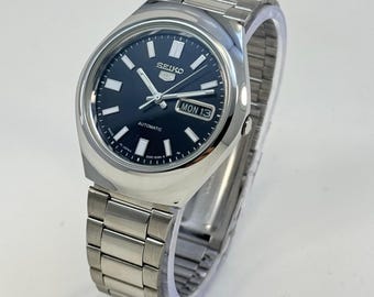 Custom Seiko 5 6309 Japanese Automatic Movement Day Date Vintage
