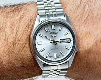 Seiko5 - 7009-3040 Automatic Men's Wristwatch Vintage Japan