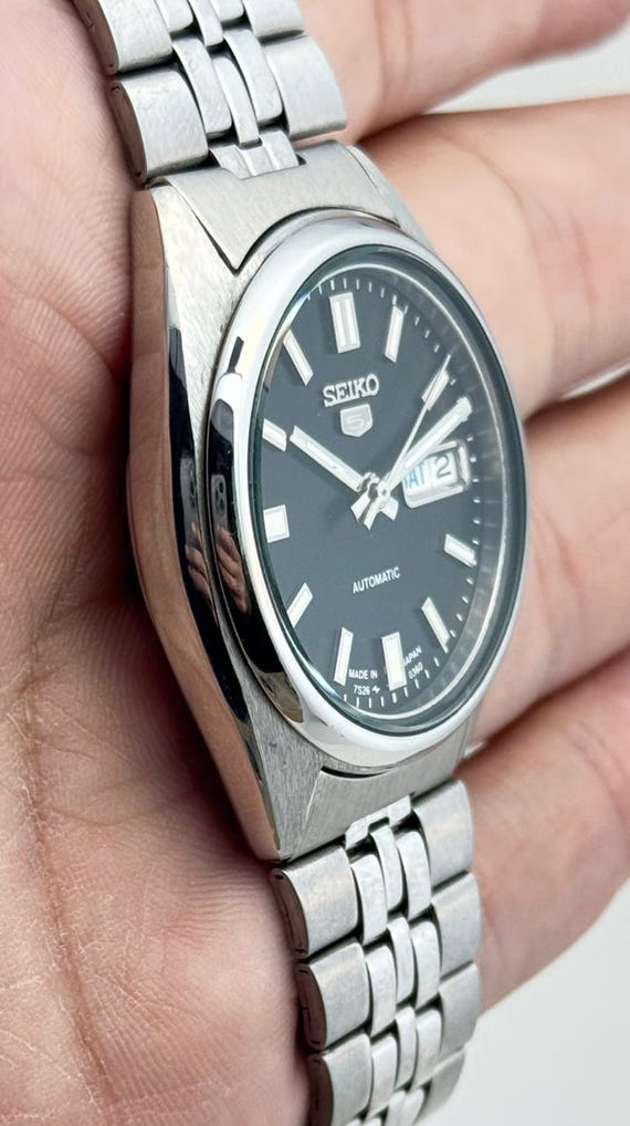 SEIKO 0 7S26-5000 Seiko セイコー S-WAVE 自動巻き Automatic
