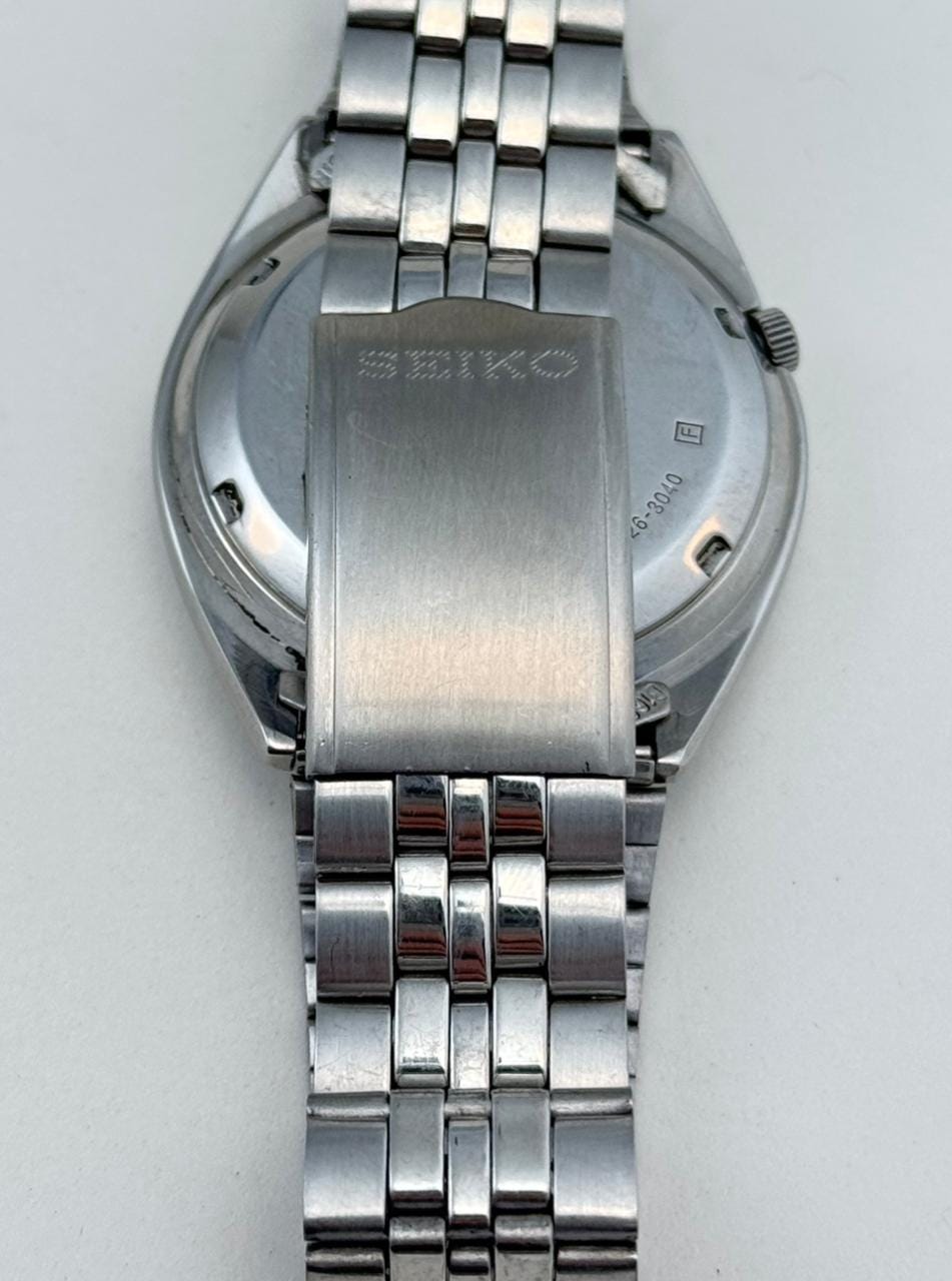 Seiko 5 7S26-3040 Vintage Automatic Men's Watch Day Date Japanese