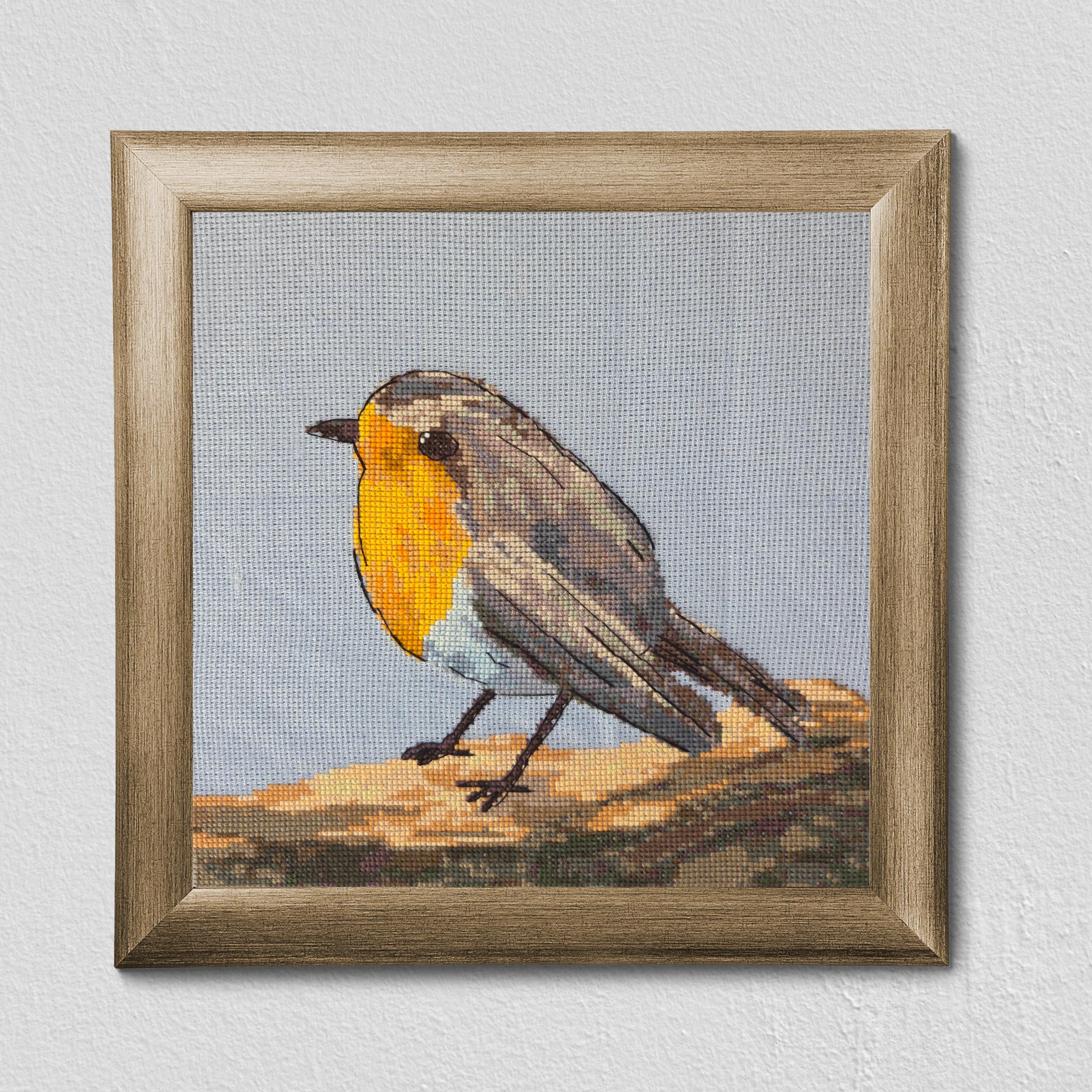 Robin Needlepoint Pattern Robin Cross Stitch Pattern - Etsy