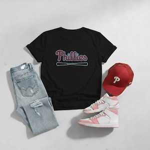 Phillies Baseball Fan T-Shirt: Custom Jersey Style - Game Day Tee