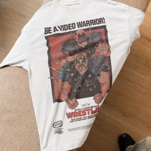 Vintage 1970s Wrestling Graphic Tee: WCW Road Warriors Retro Shirt