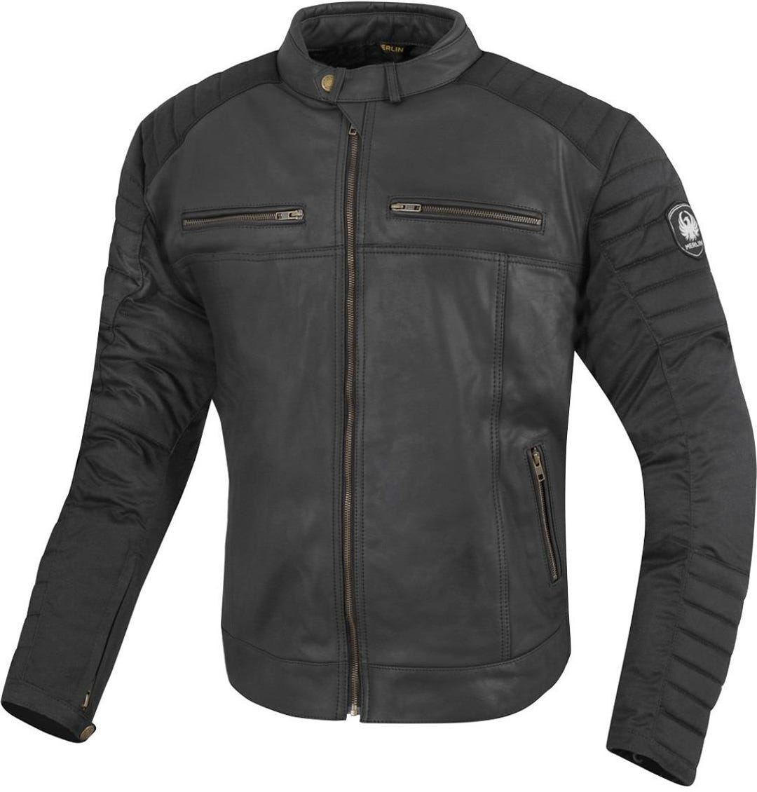 Men's Merlin Ridge Matt Finish Motorcycle Racing Jacket : CE Certified ...