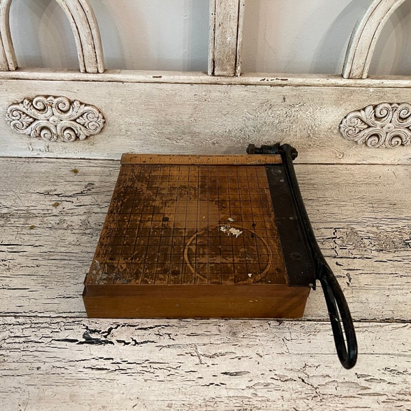 Vintage Paper Cutter Etsy