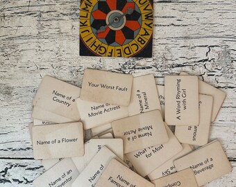 Antique Trivia Card Game - Great Ice Breaker of Get to Know You Game