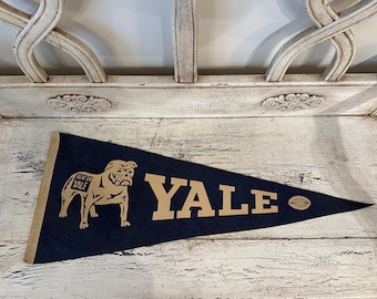 Vintage 'yale' University New Haven, Connecticut 'handsome Dan