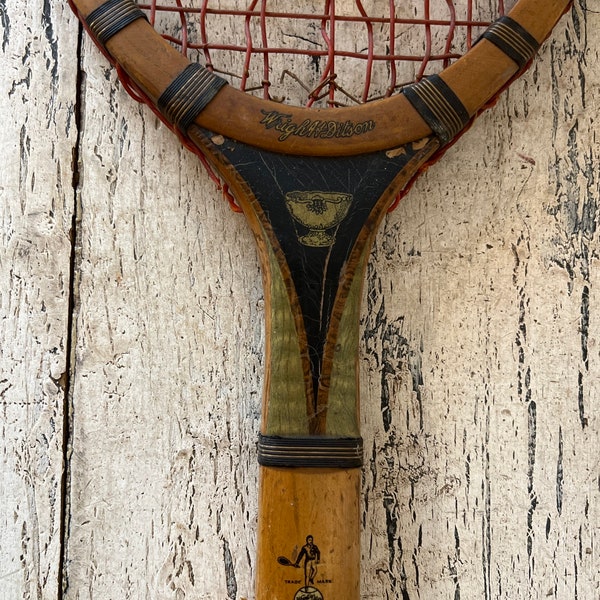 Wooden Tennis Racket - Etsy