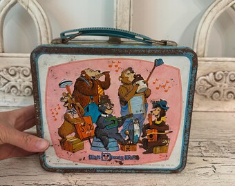 Vintage Disney Lunch Box - Walt Disney World - Rusty, No Thermos