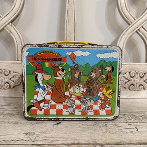 Huckleberry Hound Lunch Box - Etsy