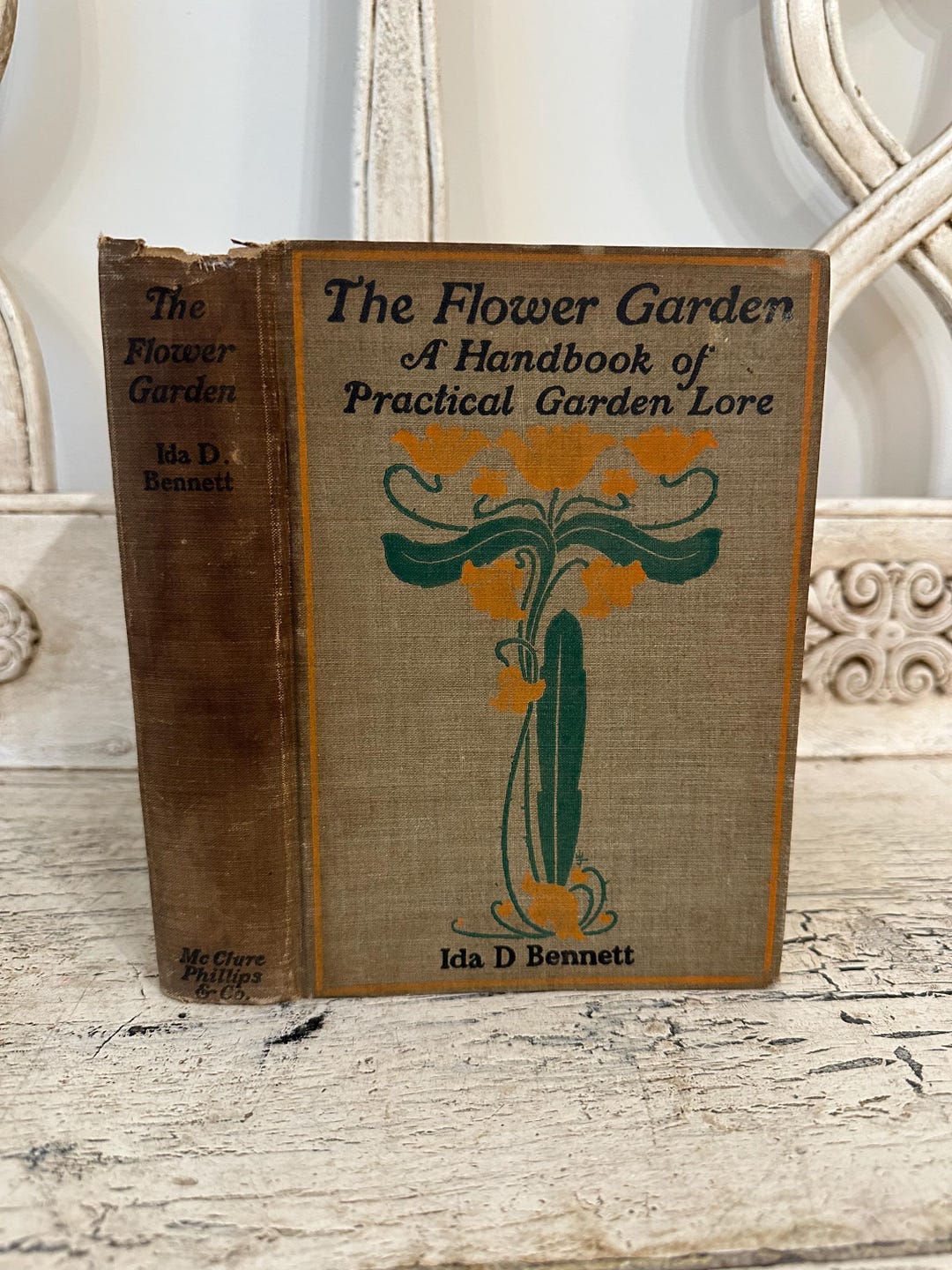Antique Garden Book the Flower Garden A Handbook of Practical