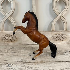 Vintage Breyer Horse - Distressed -  Plastic Toy Horse