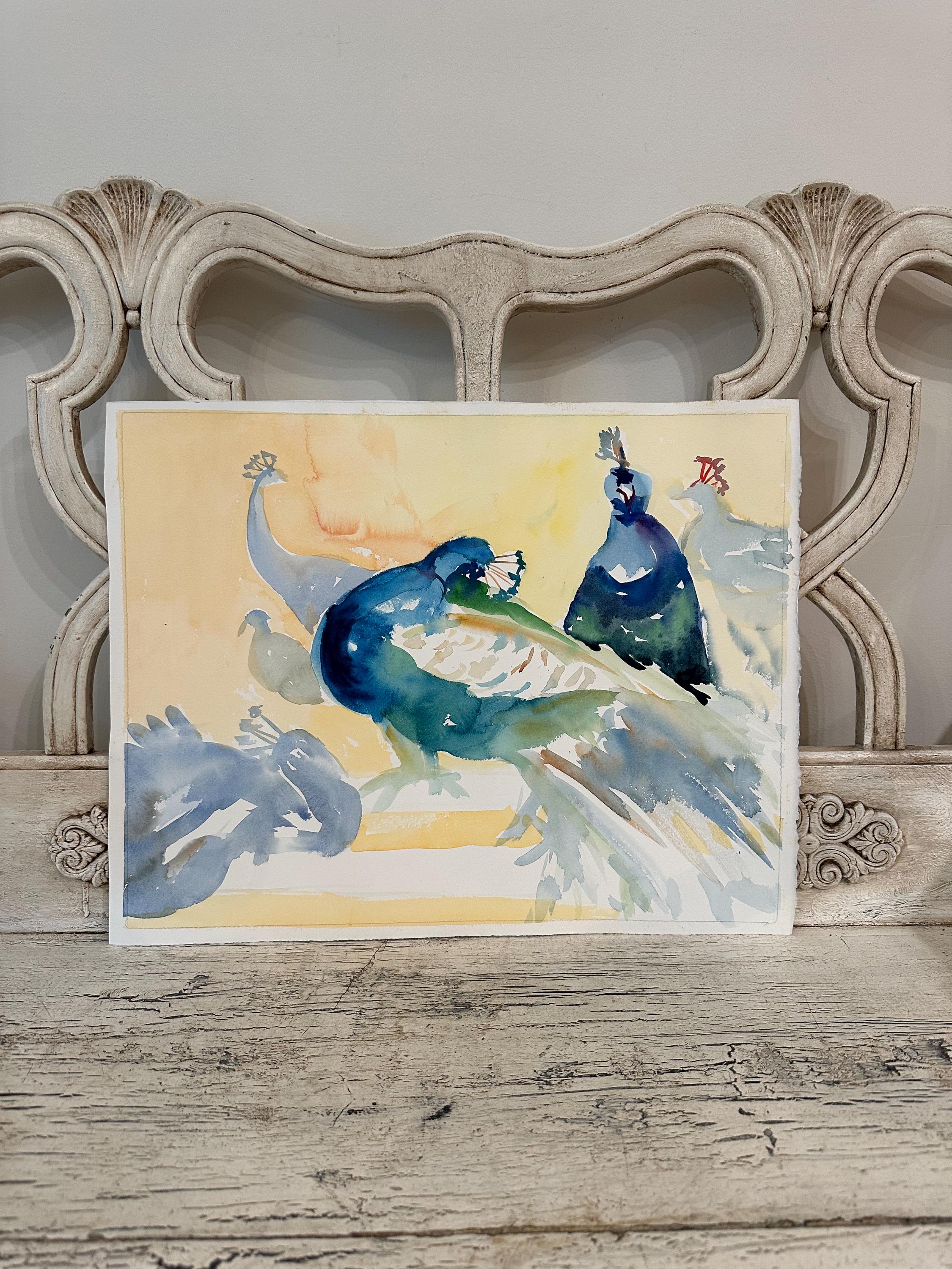 ☆Original ART 'Peacock'