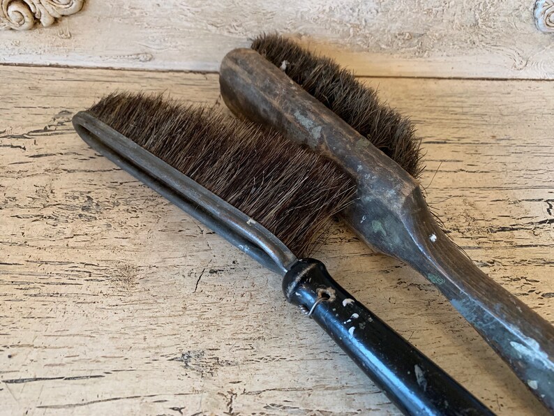 Instant Collection of Rustic Wood 2 Wooden Workshop Drafting Brushes Woodworking Brushes