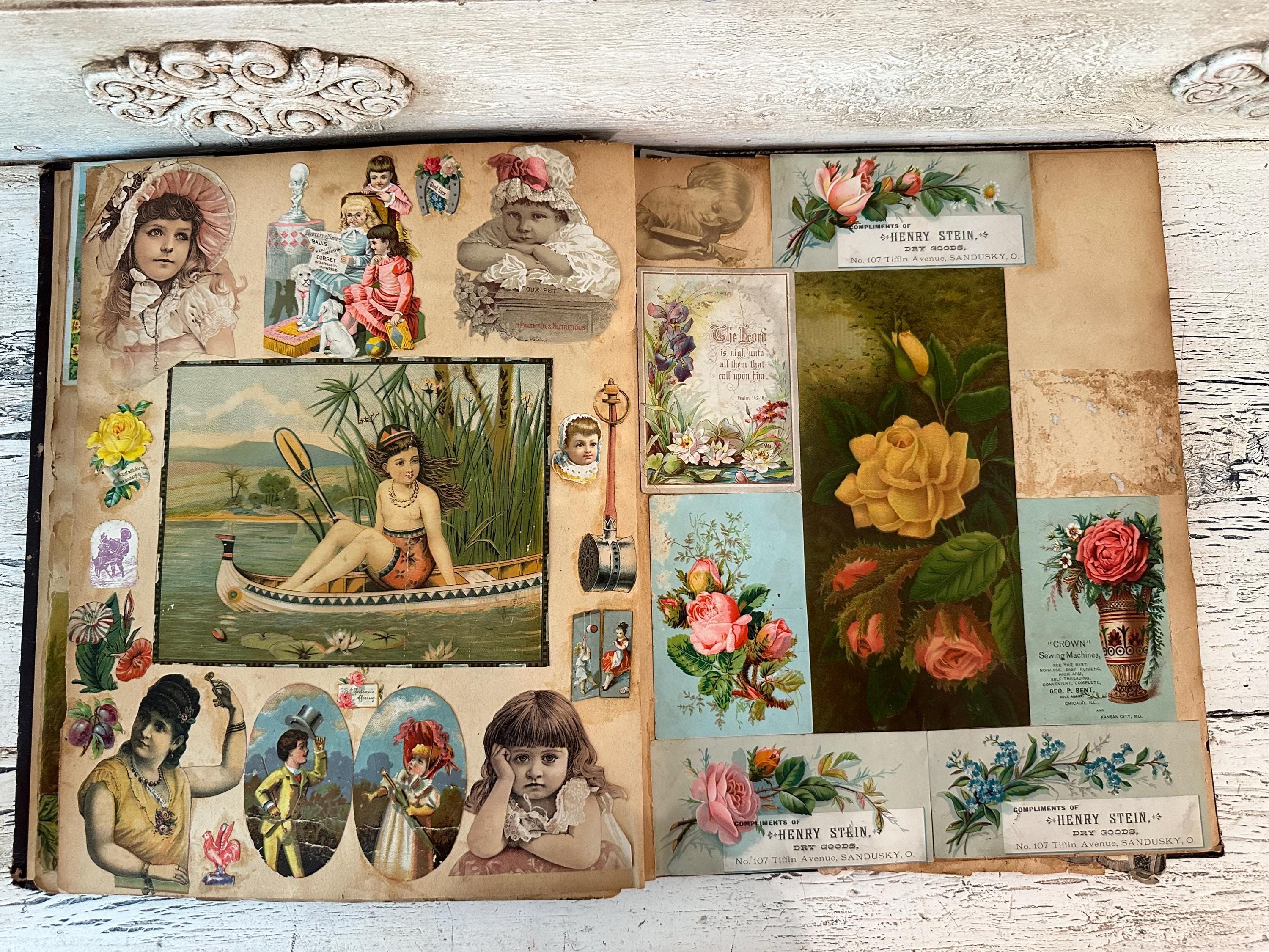A Victorian Lady's SCRAPBOOK CD付き A Victorian Lady's Scrapbook (Dover Pictorial Archive