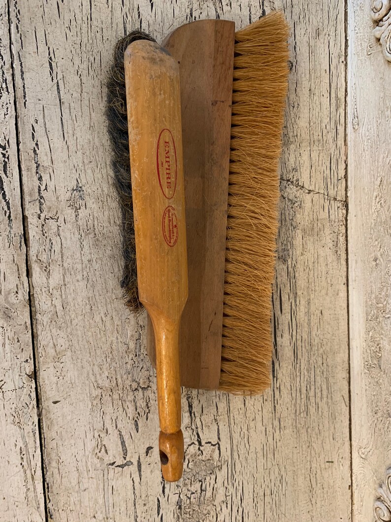 Assorted Styles Rustic Wood Drafting 2 Wooden Workshop Brushes