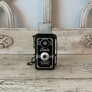 Vintage Cinex Box Camera - Fun for Prop or Decor - Retro Camera