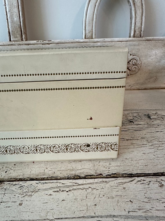Vintage Jewelry Box with Original Key - Mele -  W… - image 10