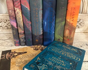 Harry Potter Book Set - Complete American Edition Set - Hardcover with Dust Jackets - Great Condition