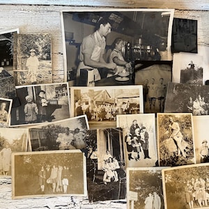Vintage Photo Lot- Over 200 Beautiful Black and White Photos - 1800&#39;s-1950s - Mixed Subjects: Kids, Family, Vacations