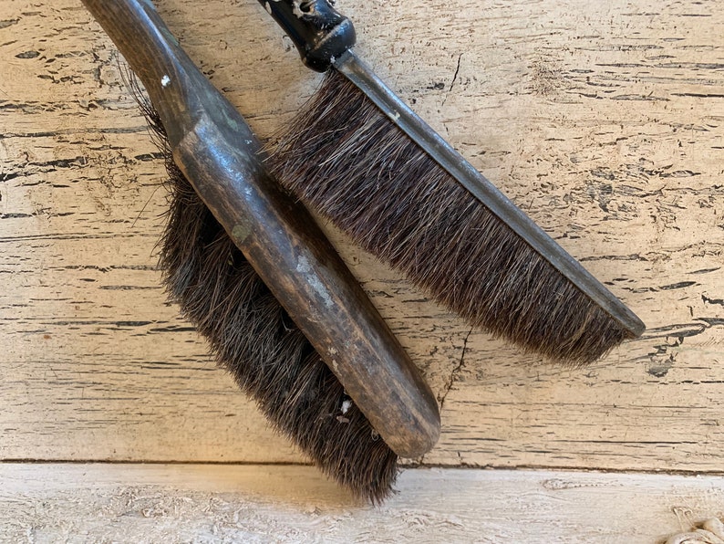 Instant Collection of Rustic Wood 2 Wooden Workshop Drafting Brushes Woodworking Brushes