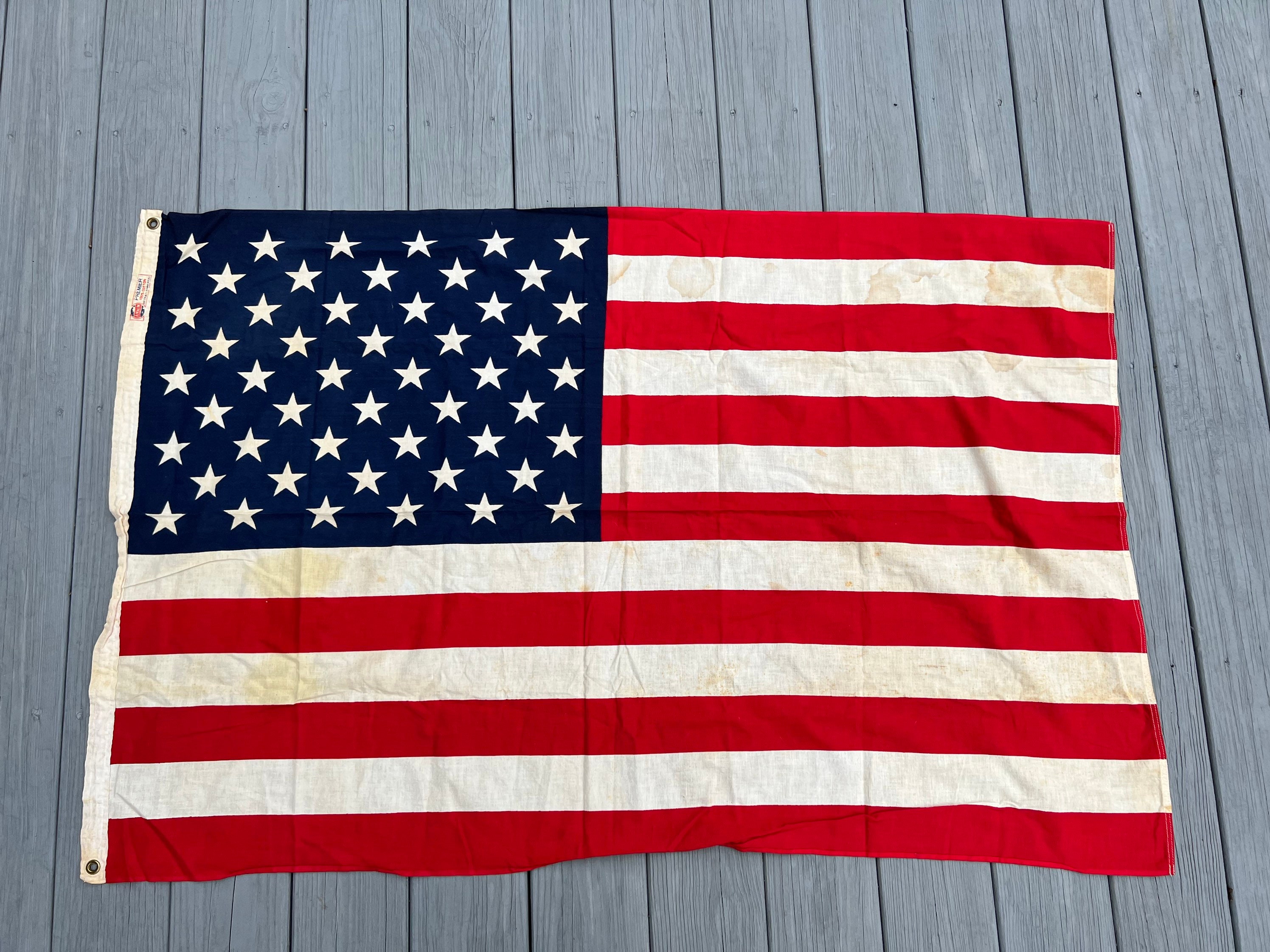 Vintage 50 Star Flag - Etsy