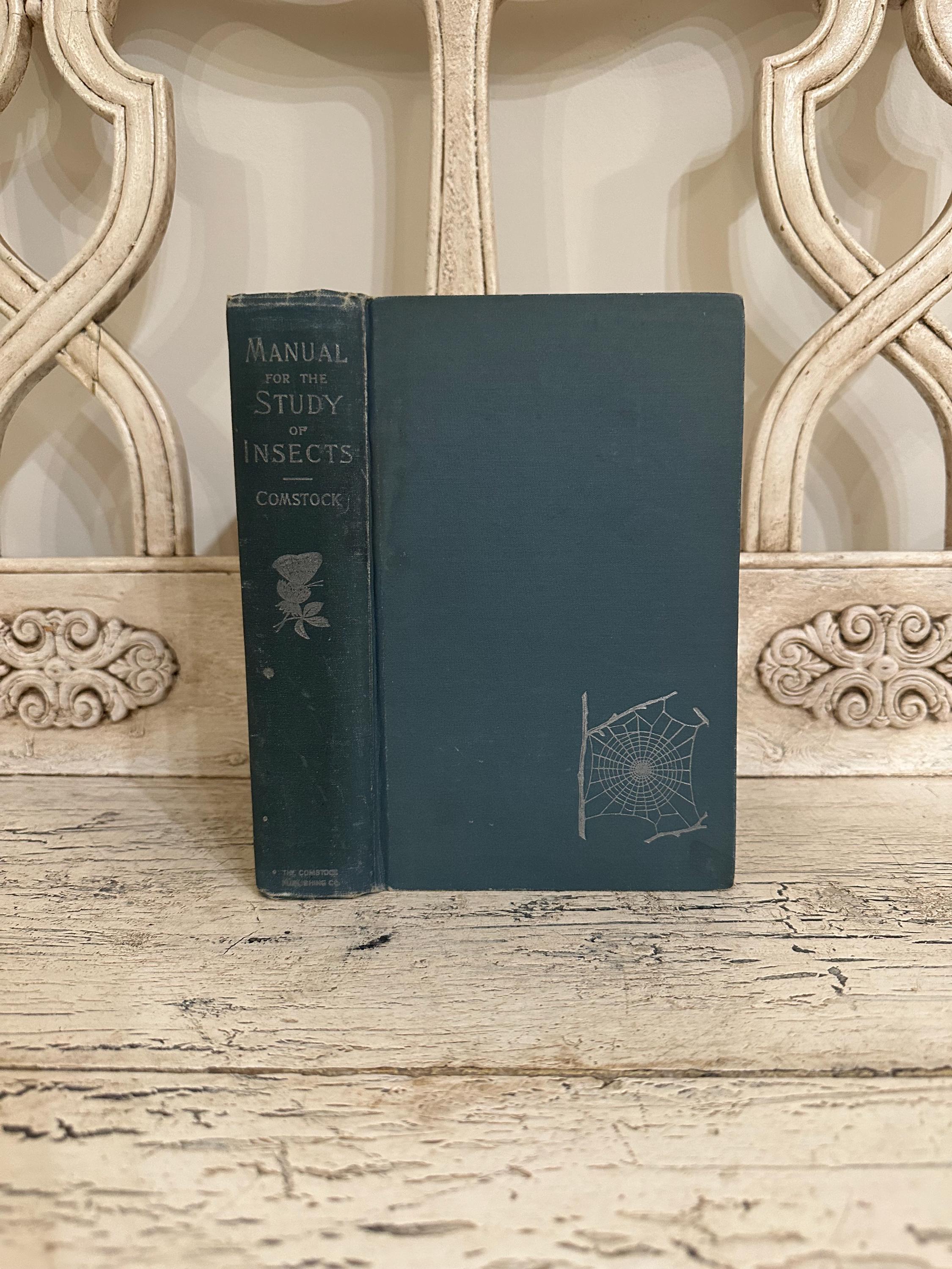 Vintage Insect Book - Manual for the Study of Insects, 1926 - Entomology - Lots of Illustrations