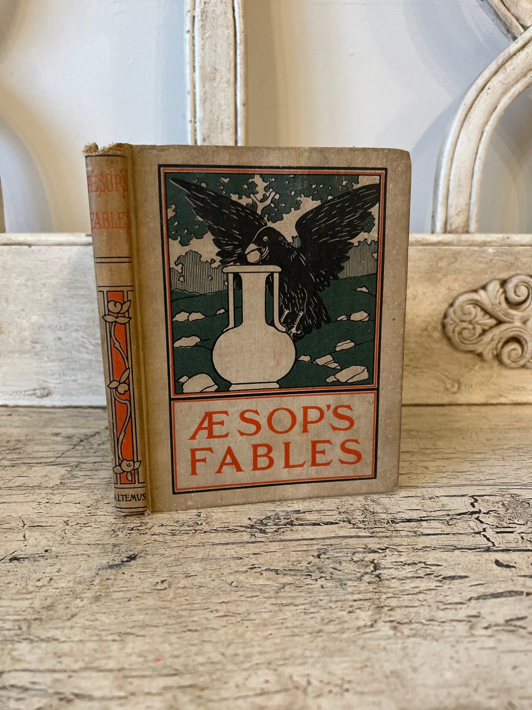 Vintage Aesop's Fables Book From 1899 Tattered - Etsy