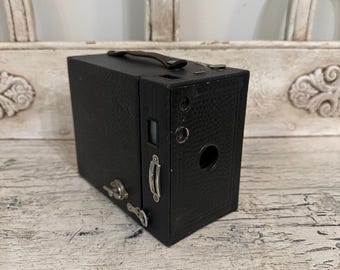 Appareil Photo Ancien Kodak Brownie Starluxe - Vintage Avec étui - Déco