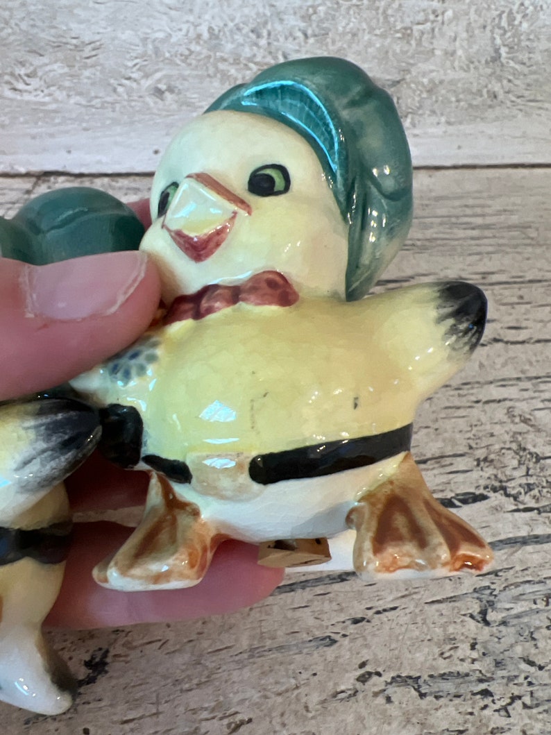 Vintage Duck Salt and Pepper Shakers 1960s Kitschy Shaker Etsy