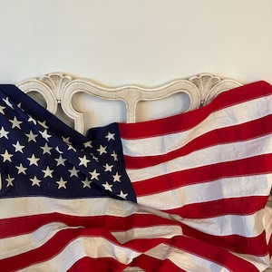 Vintage 50 Star Flag - Etsy