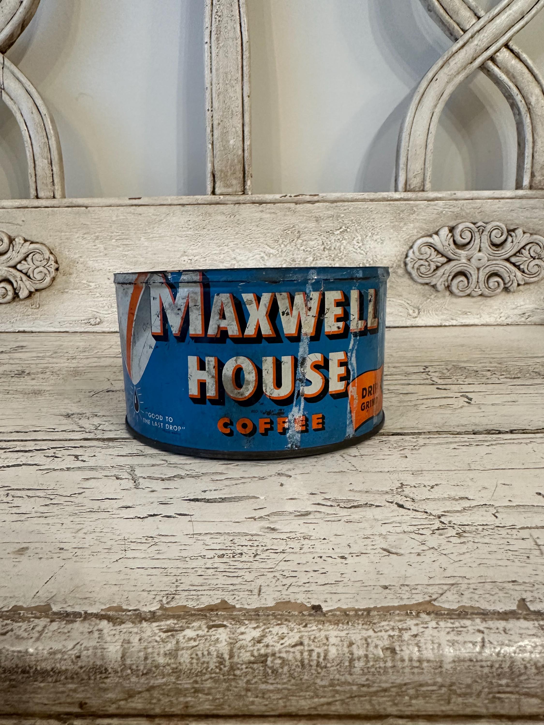 Maxwell coffee tin - Etsy 日本